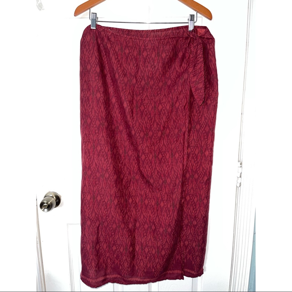 Vintage Ralph Lauren Midi Wrap skirt